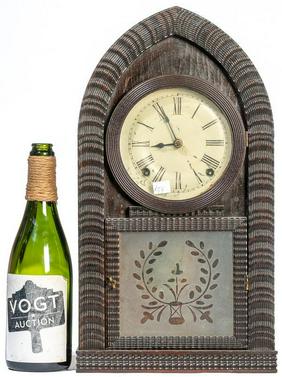 J.C. Brown Beehive Ripple Clock, Circa 1850