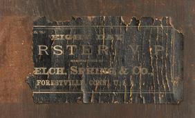 E.N. Welch “Gerster V.P.” Clock, Circa 1880