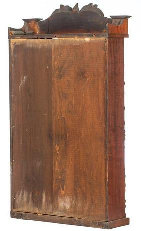 Carved Column and Splat Clock