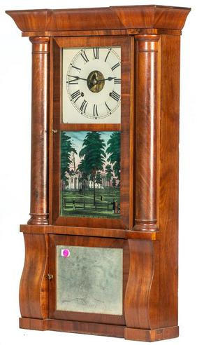 Birge Peck and Co. Column Clock