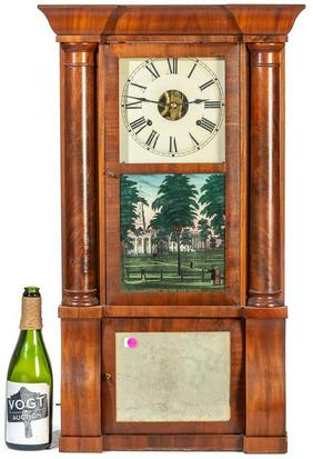 Birge Peck and Co. Column Clock