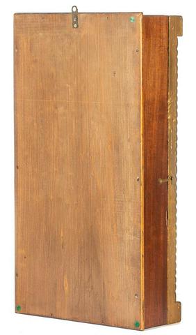 Welch Spring and Co. Mirror Clock