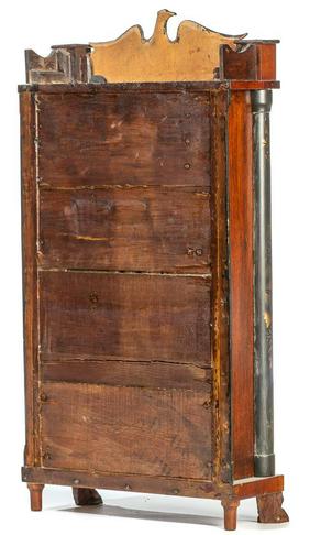 Silas Hoadly Column and Splat Clock