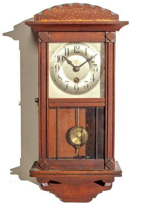 Miniature German Box Clock