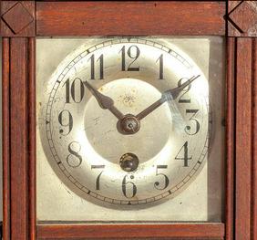 Miniature German Box Clock