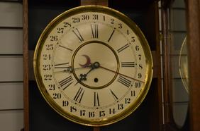 Gilbert “Observatory” Calendar Store Regulator w/ Oak