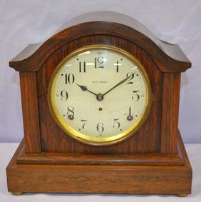 Antique Seth Thomas “Roy” Mantel Clock. Wood case w/