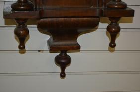 Antique R&S German Vienna Style Wall Clock. Walnut