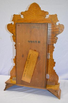 Seth Thomas Oak “Metals No. 4” Kitchen Clock.  T&S,