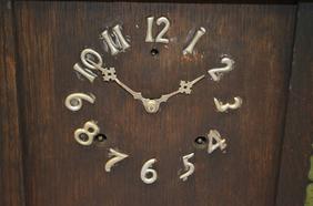 Gilbert “No. 2001” Normandy Chimes Shelf Clock. T&S,
