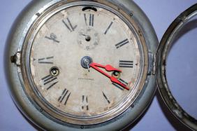 Antique Seth Thomas Hanging Lever Clock. 5″ signed