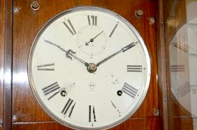 Seth Thomas Cherry “Queen Anne” Regulator. T/O, signed