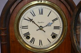 Ingraham “Venetian No. 2” Shelf Clock. T&S, signed