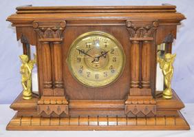 Antique Kroeber “Cabinet No. 61” Clock.  Beautiful