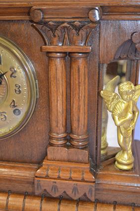 Antique Kroeber “Cabinet No. 61” Clock.  Beautiful