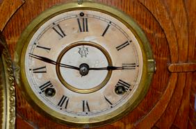 Antique Waterbury “Taylor” Cabinet Mantel Clock.