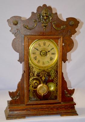 Seth Thomas Kitchen Clock. Cathedral bell, 6″ dial,