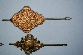 8 Antique Clock Pendulums