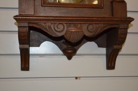 German Walnut Wall Clock