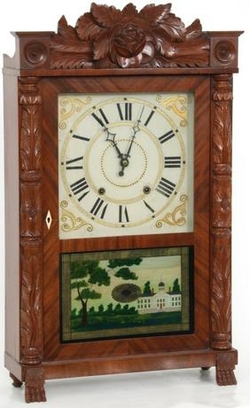 Atkins & Downs 30 Hour Carved Column Clock