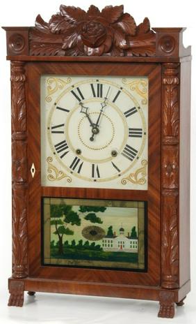 Atkins & Downs 30 Hour Carved Column Clock