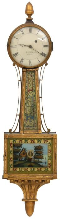American Weight Driven Presentation Banjo Clock