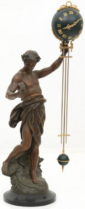 Large Mystery Swinger Clock “Excelsior”
