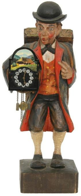 Clock Peddler Whistler Automaton