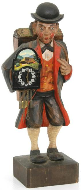 Clock Peddler Whistler Automaton