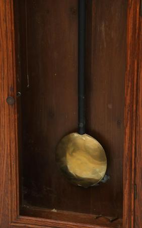 Ansonia Colonel Oak Weight Driven Regulator Clock