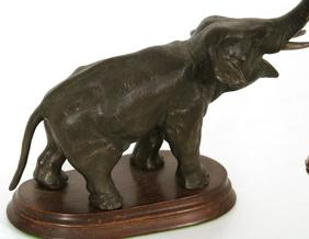 Junghans Figural Elephant Swinger Clock