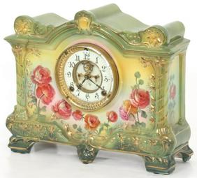 Royal Bonn “La Palma” Mantle Clock
