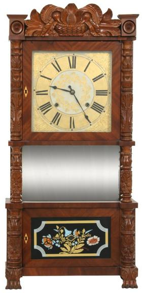 Triple Decker Ives Mantle Clock