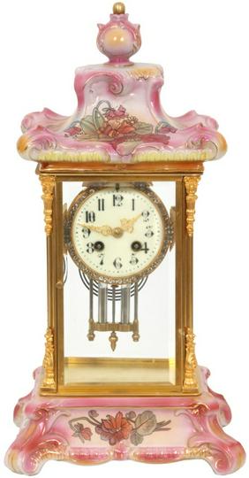 French Porcelain Crystal Regulator