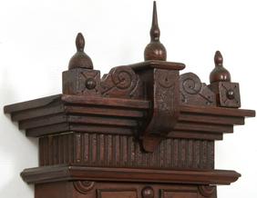 Waterbury “Brockville” Walnut Regulator Clock