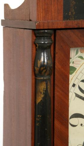 Column & Slat Wooden Works Mantle Clock