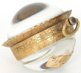 Omega Erotic Glass Ball Clock