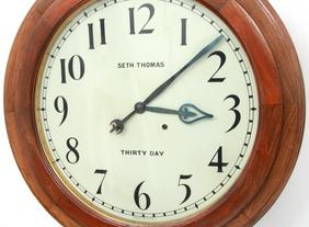 Seth Thomas “Arcade” 30 Day Gallery Clock