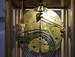 Antique Ansonia Brass Crystal Regulator Clock