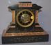 Antique French Slate & Marble Antique Mantle Clock
