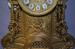 Vintage Ornate Brass figural mantle clock