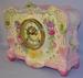 Antique Ansonia (La Roca)  porcelain Mantle clock
