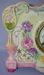 Antique Ansonia (La Roca)  porcelain Mantle clock