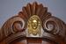 Antique Waterbury (Oxford) walnut parlor clock