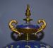 Vintage CloisonnÃ© 6 column mantle Clock