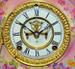Antique Ansonia (La Palma) porcelain Mantle clock