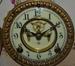 Antique Ansonia (La Valette) porcelain mantle clock,