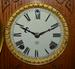 Antique Ansonia (Sussex) Oak Cabinet Clock