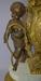 Vintage Imperial Mythical bronzed shelf clock