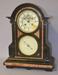 Antique French Slate double dial Mantle Clock